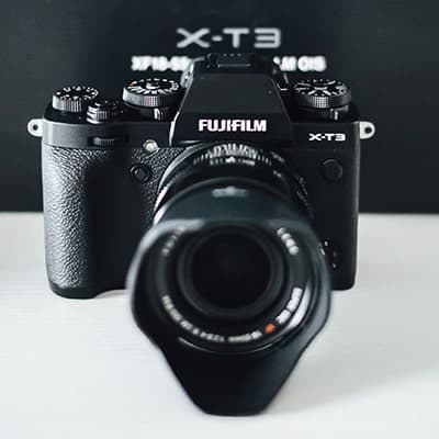 Fuji XT3 DSLR camera