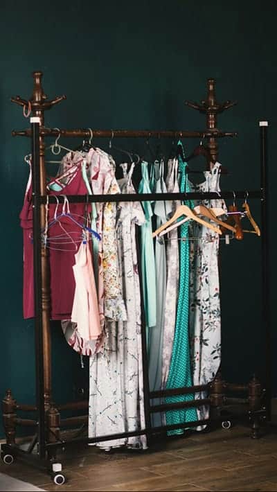 Portable clothes rack