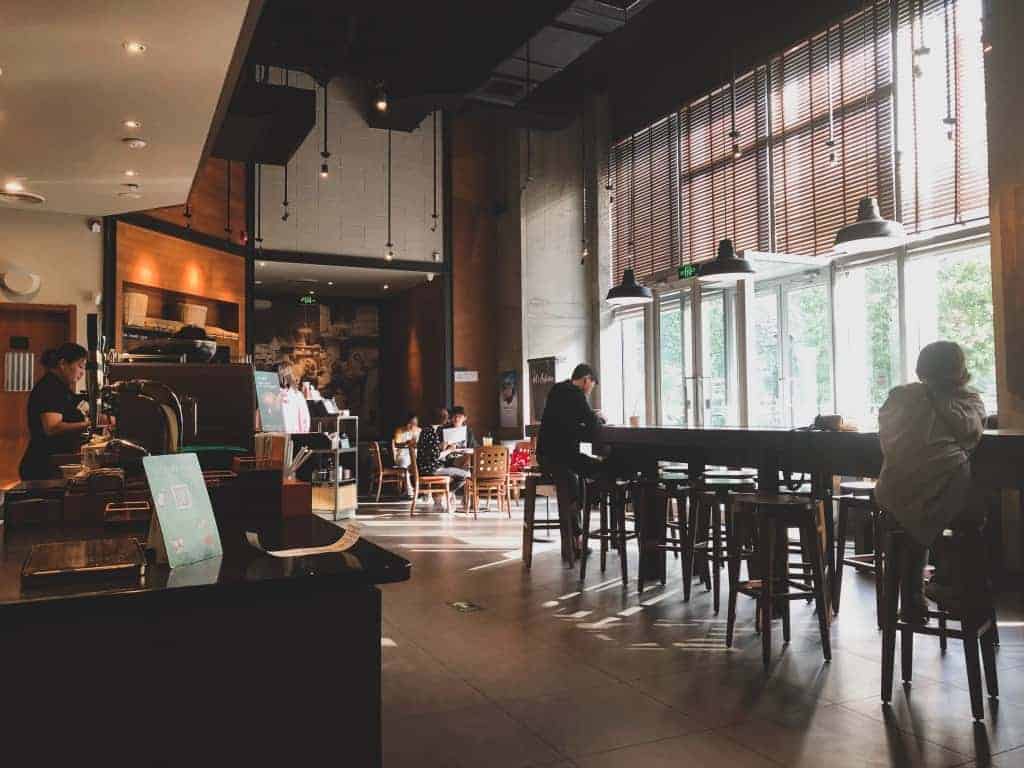 Starbucks cafe