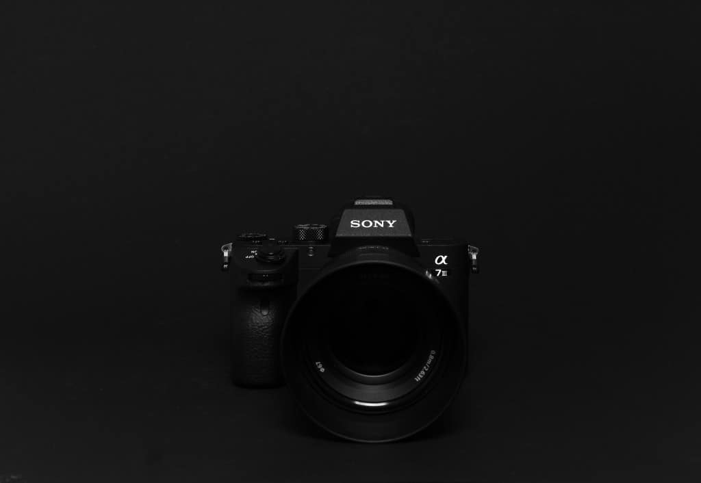 Sony A7III mirrorless camera